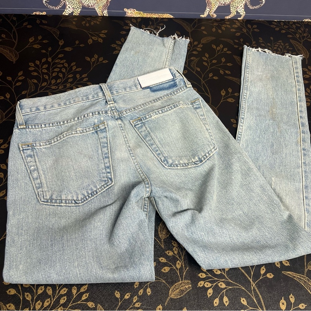 Re/Done Low Rise Skinny Jeans - Picture 2 of 4